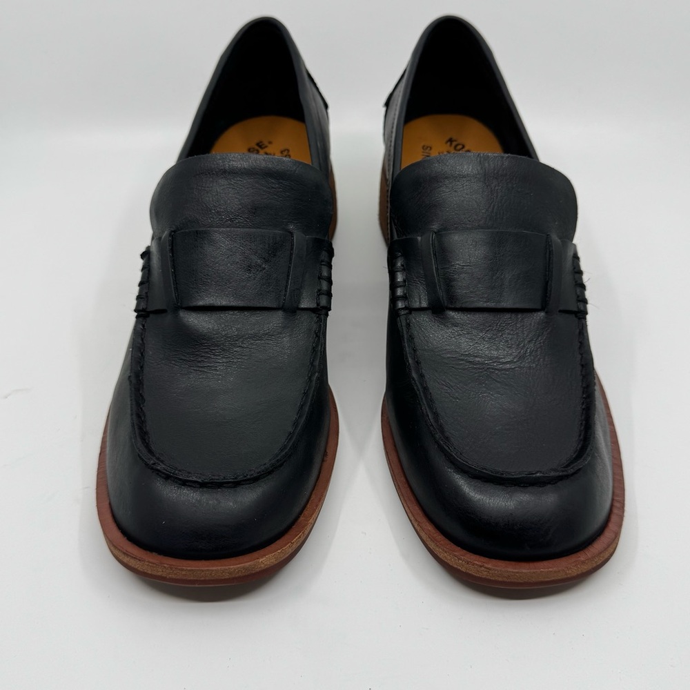 Kork Ease Women's Carlisle Loafer - Black Leather SZ 9 - Picture 2 of 12